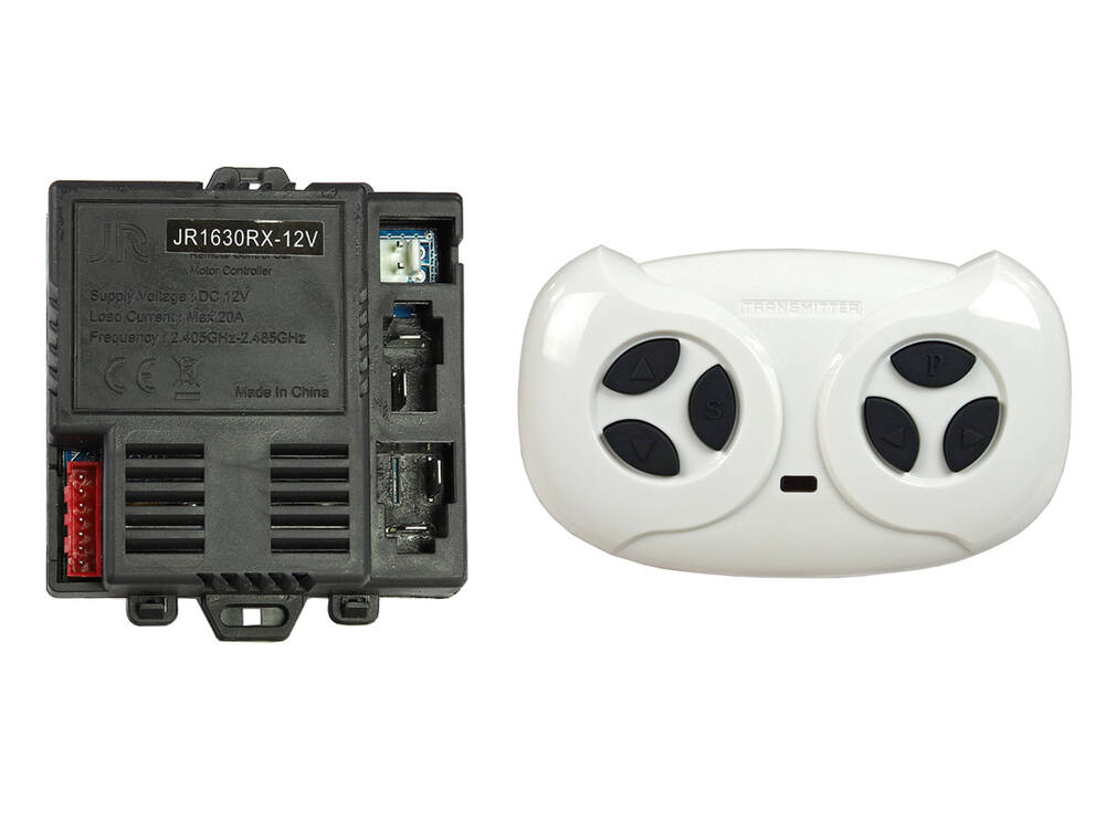 Set náhradní řídící jednotka JR1630RX-12V + dálkový ovladač JR1602